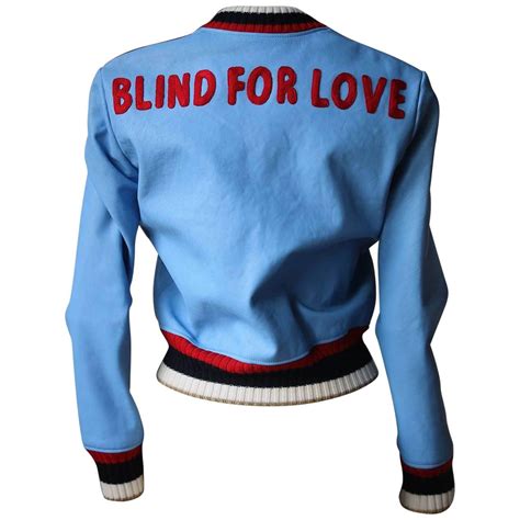 blind for love gucci jacket|gucci bracelet blind for love.